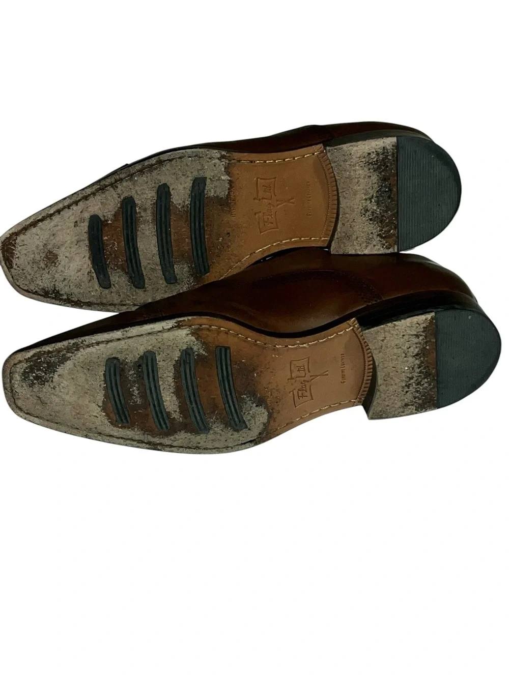 Flag Ltd. Men’s Tan Cap-Toe Derby Oxfords
